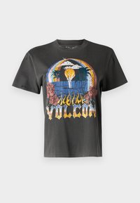 LOCK IT UP TEE - Camiseta estampada - black