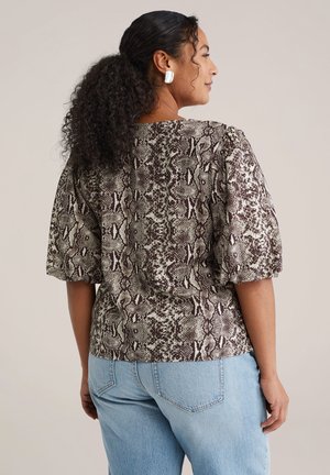 CURVE - Bluză - brown