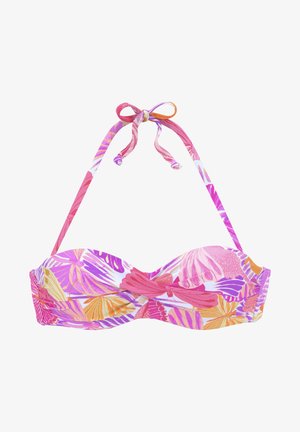 Haut de bikini - lila orange