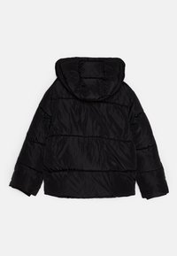 Guess JUNIOR HHOODED PADDED - Vinterjakke - jet black a996