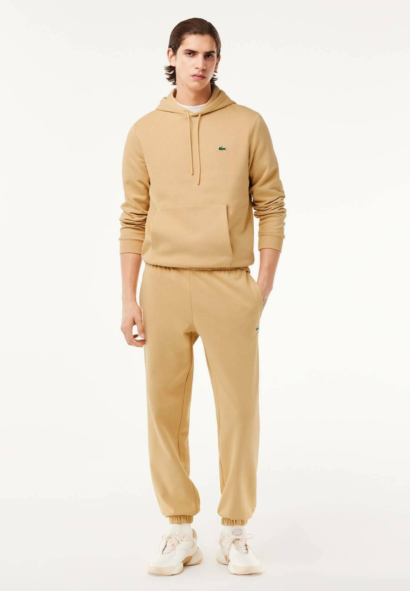 Lacoste Sport Tracksuit bottoms - beige ixq/beige - Zalando