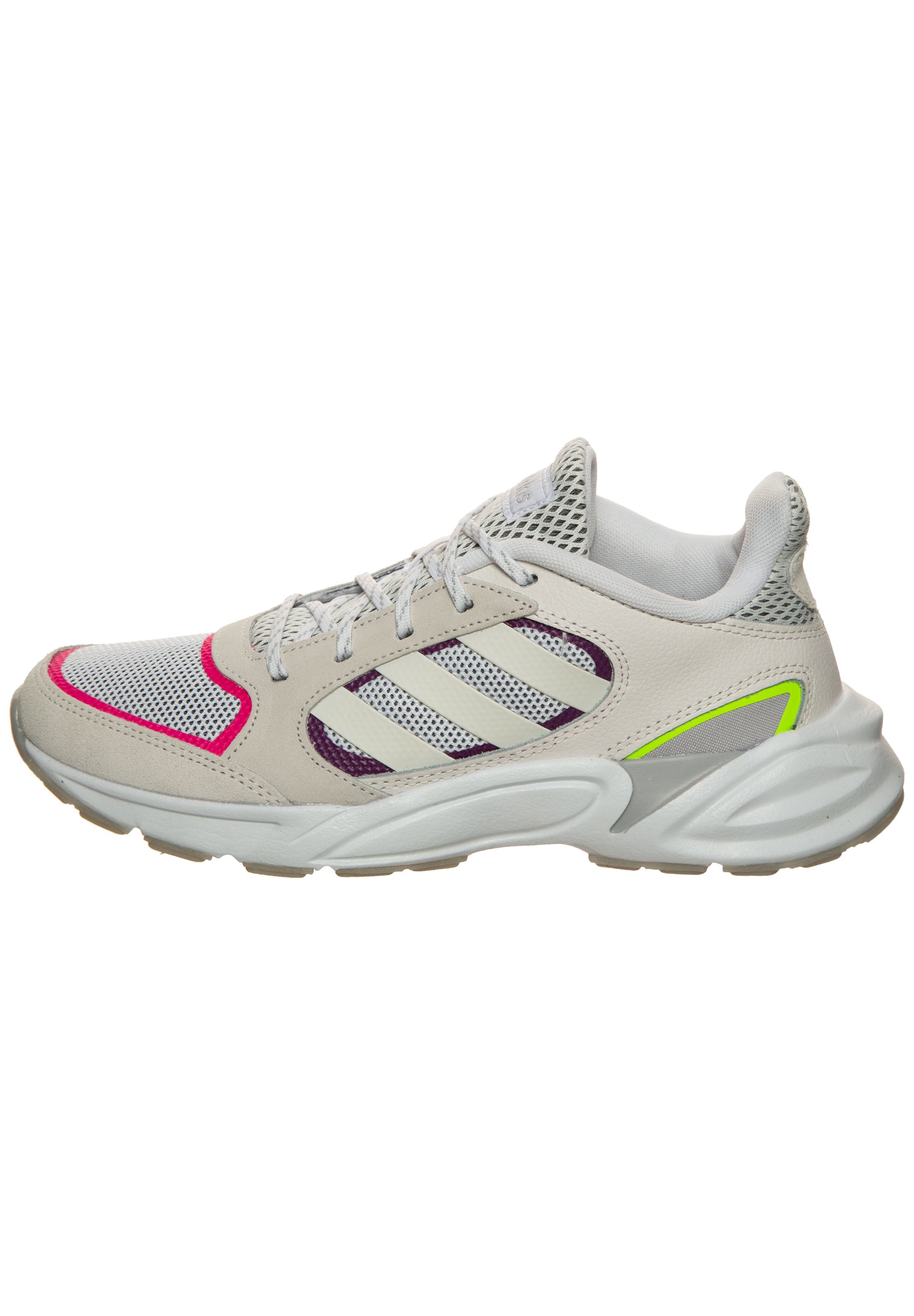 adidas Performance ADIDAS PERFORMANCE 90S VALASION LAUFSCHUH DAMEN -  Trainers - closh white/grey/white - Zalando.de