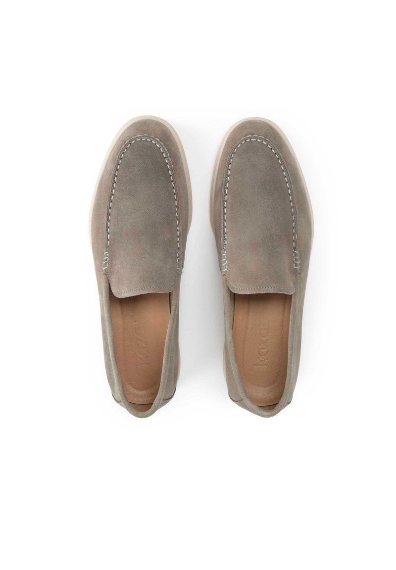 Kazar SAGAR Zapatos sin cordones taupe/marrón topo