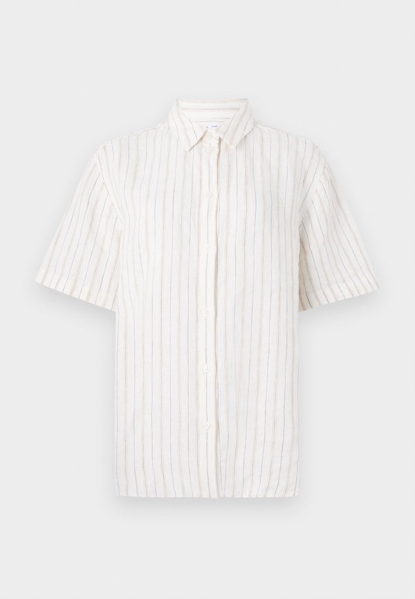 LARIKAR SHIRT - Button-down blouse - egret3