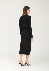 INFLUENCER RHINESTONES - Cardigan - black