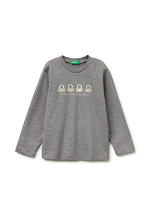 WITH LOGO PRINT - Maglietta a manica lunga - grey