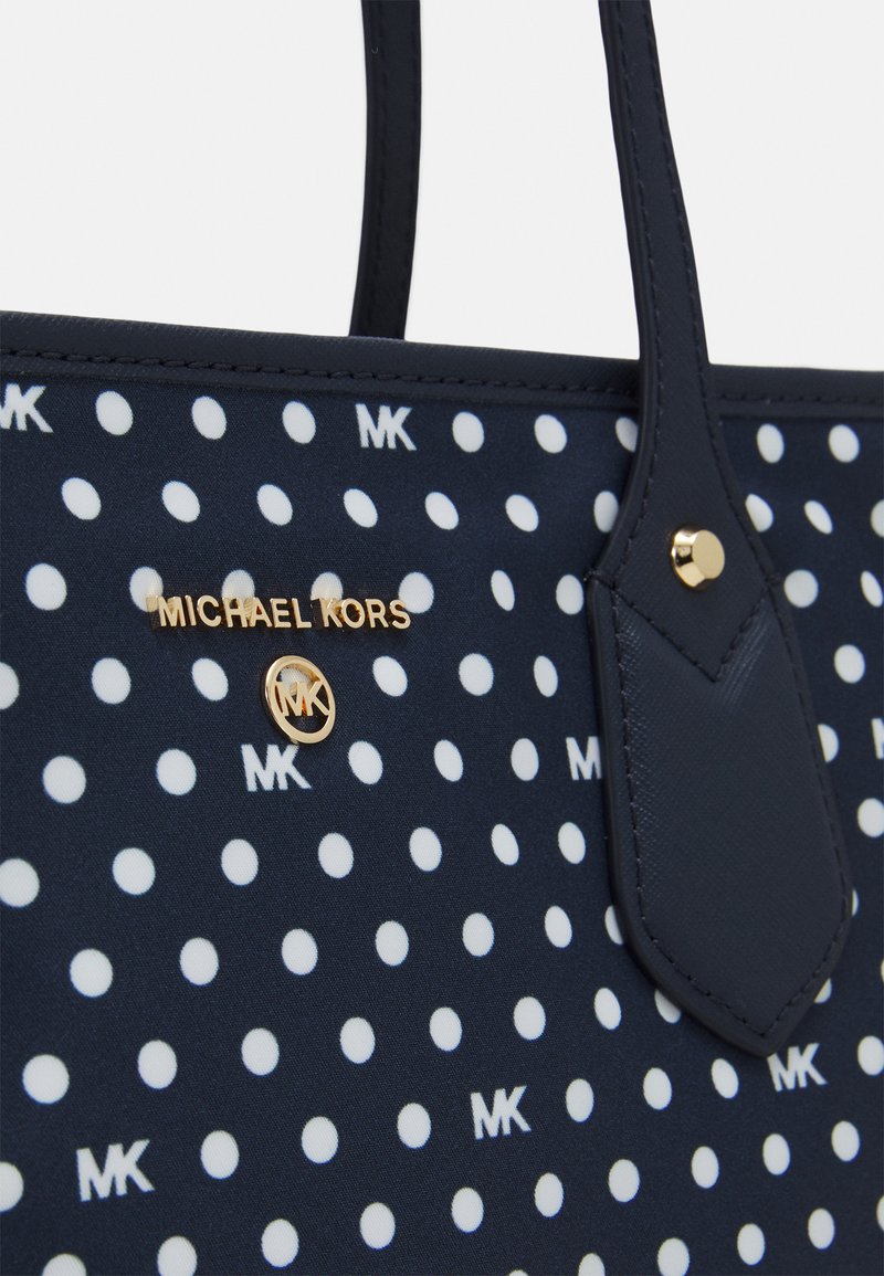 Michael Michael Kors Eva Tote Shopping Bag Navy Blau Zalando De