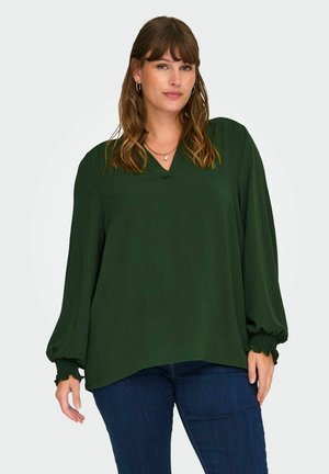 CARMETTA LIFE V NECK - Bluse - duffel bag