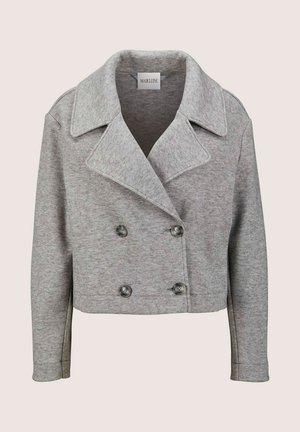 MADELEINE, Blazer - graphite natural white melange