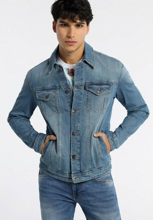 Six Valves Chaqueta vaquera - blau