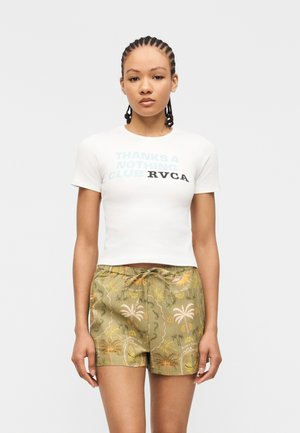 CLUB - Print T-shirt - cloud dancer