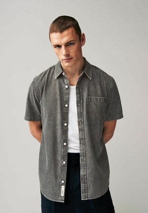 Next SHORT SLEEVE REGULAR FIT - Košeľa - grey
