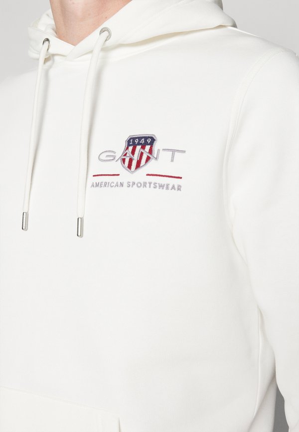 MEDIUM ARCHIVE SHIELD HOODIE - Sweatshirt - eggshell3