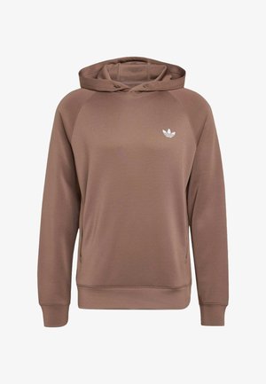 adidas Originals, ADIDAS ORIGINALS TREFOIL ESSENTIALS SPACER HOODIE - Felpa con cappuccio - earth strata