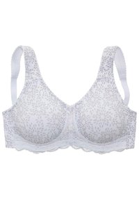 LASCANA ENTLASTUNGS - T-shirt BH - weiß taupe