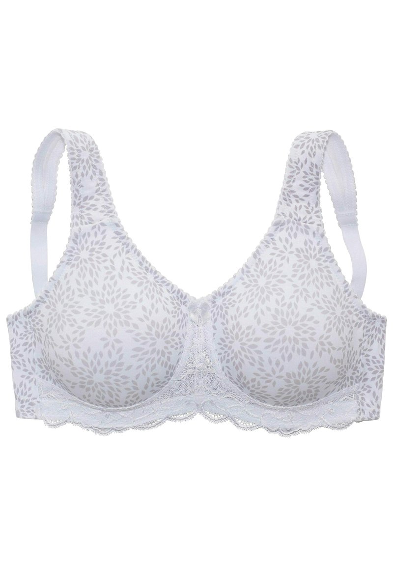 LASCANA ENTLASTUNGS - T-shirt BH - weiß taupe