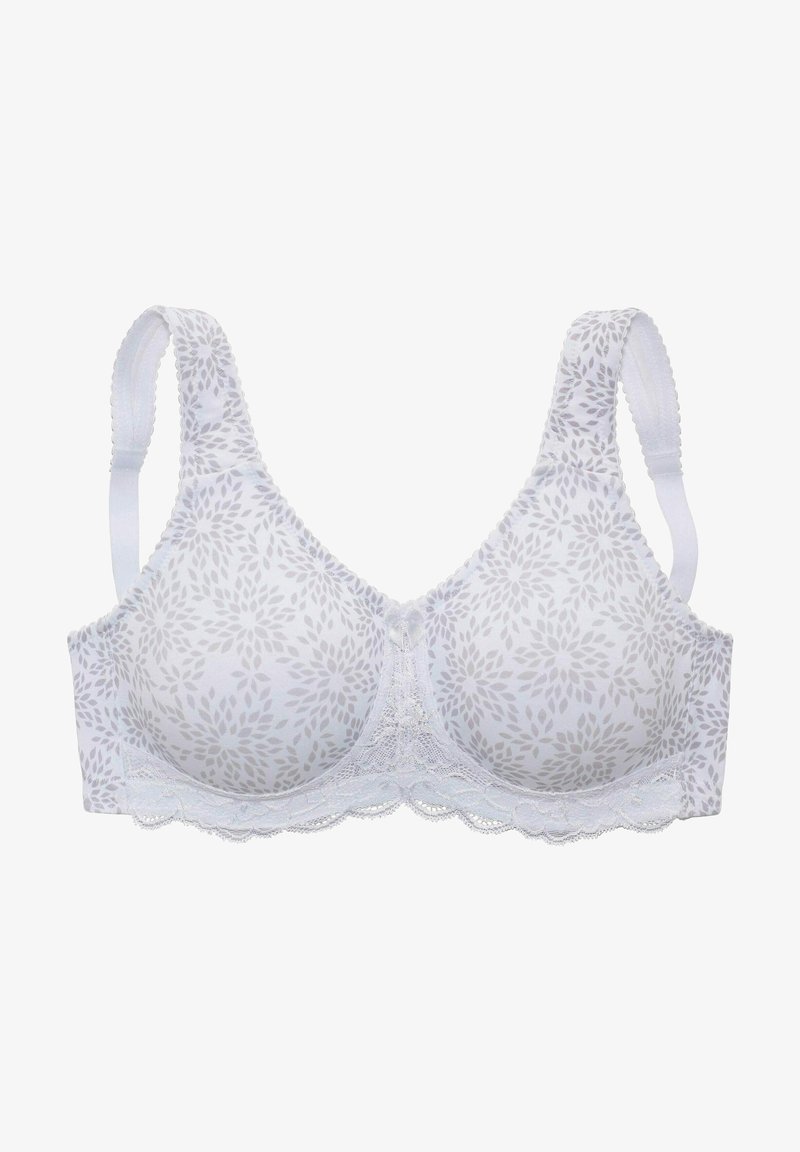 LASCANA ENTLASTUNGS - T-shirt BH - weiß taupe