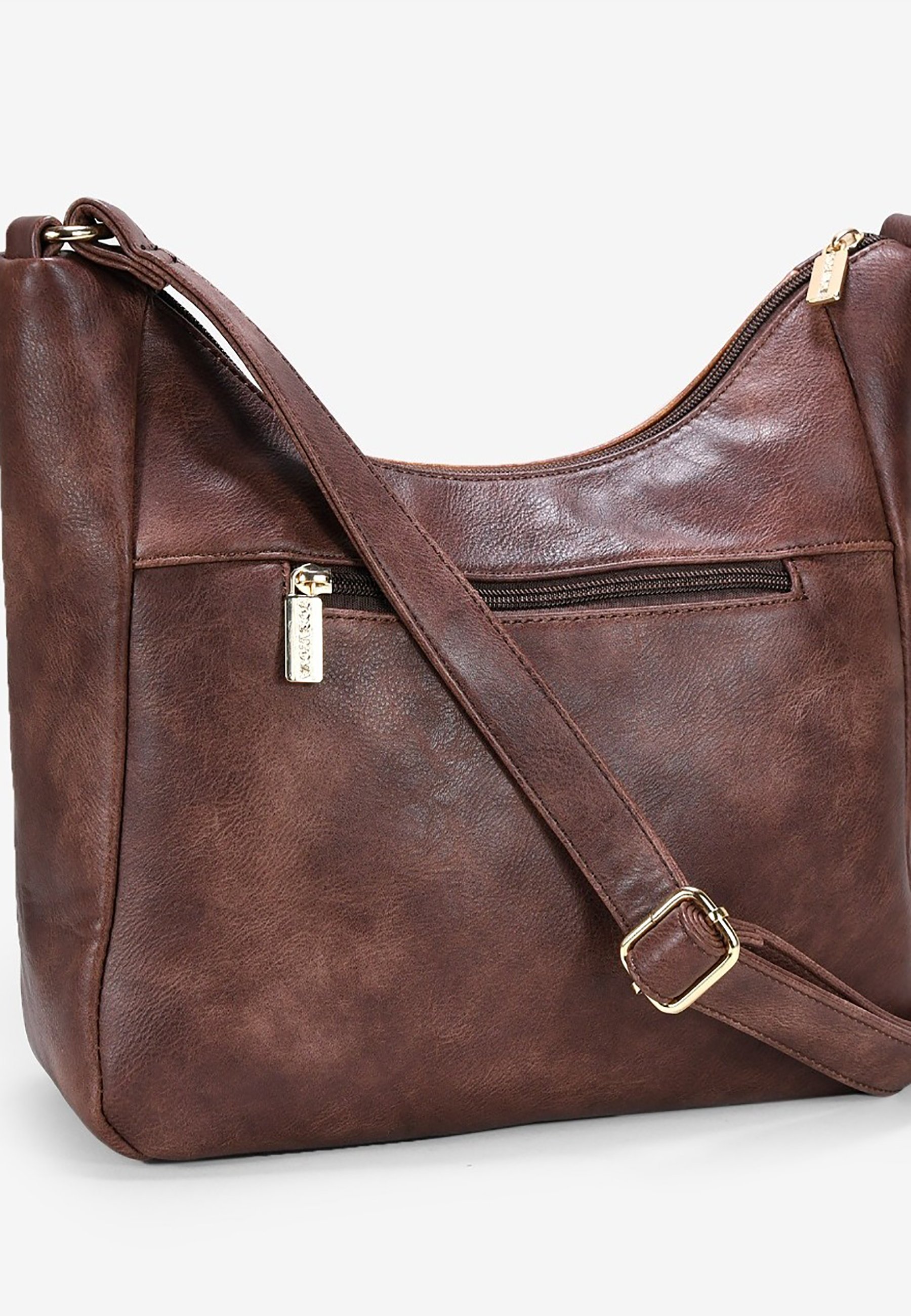 Bosanova BOLSO PIEL VEGANA HELENA MARRON - Bandolera - marron/marrón -  Zalando.es