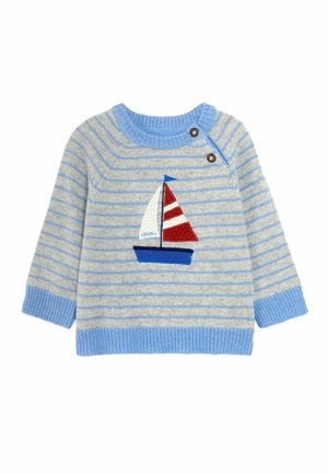 REGULAR FIT - Stickad tröja - blue