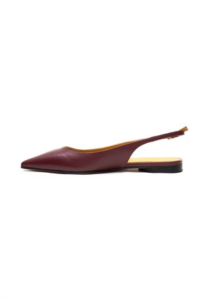 MONICA - Ballerine sling - dark red