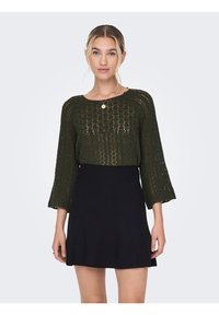 ONLY ONLNOLA LIFE PULLOVER - Pulover - forest night