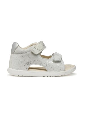 MACCHIA GIR - Scarpe primi passi - off white silver