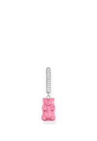 THOMAS SABO HARIBO GOLDBÄR CREOLE - Einzelner Ohrring - pink
