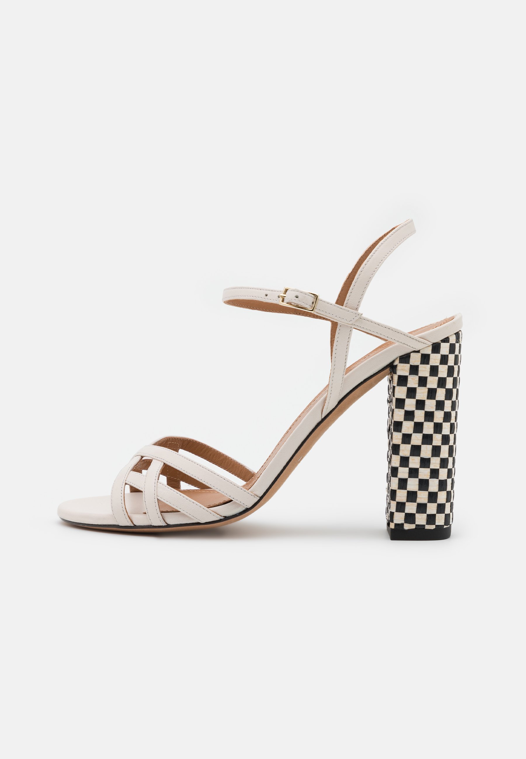Pura Lopez Sandalias de tacón - latte/royal/crema - Zalando.es