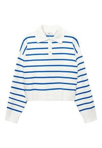 Mango Langarmshirt - neon blue