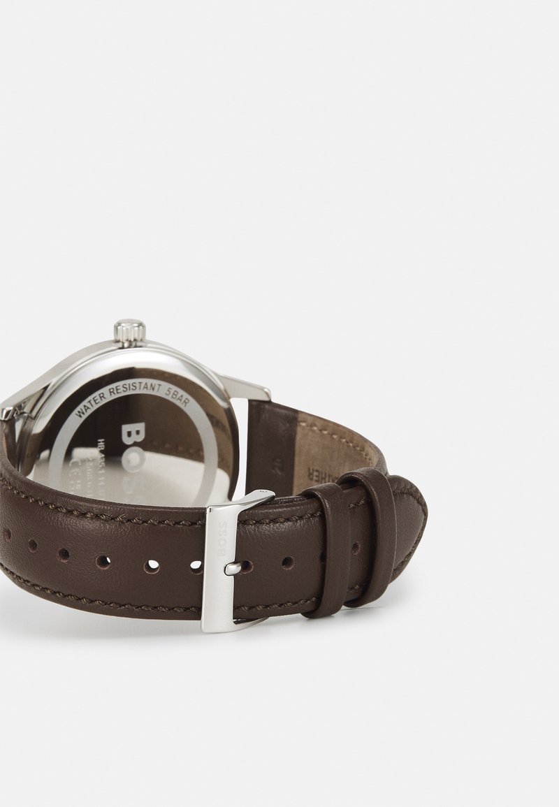 Herren Analoguhren | BOSS ELITE Uhr brown/silver-coloured/blue/braun - CK36985 Herren Analoguhren | BOSS ELITE Uhr brown/silver-coloured/blue/braun - CK36985