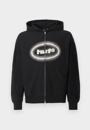 MICKEY SPRAY HOODIE UNISEX - Φούτερ με φερμουάρ - black
