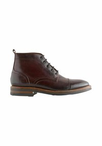 Next REGULAR FIT - Botines con cordones - burgundy red