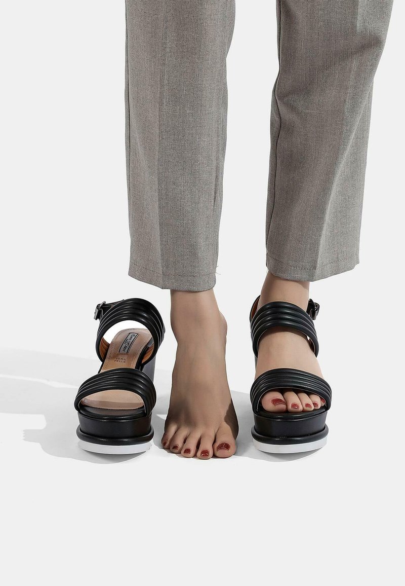 Sandali Con Plateau QUEEN HELENA - Tacco Alto 11cm, Plateau 3.5cm, Eleganti E Casual Per Donna - Foto 4