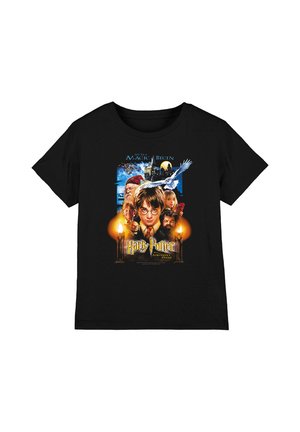 Cotton Soul, HARRY POTTER MOVIE POSTER UNISEX - Print T-shirt - black
