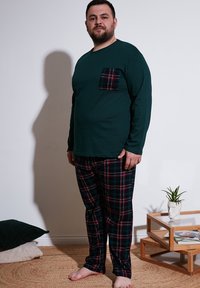 Buratti PLUS SIZE SET - Pidžaamakomplekt - green