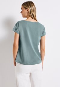 Street One Print T-shirt - blau