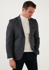 Buratti SLIM FIT - Blazer - dark navy blue