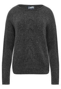 DreiMaster Stickad tröja - dark grey