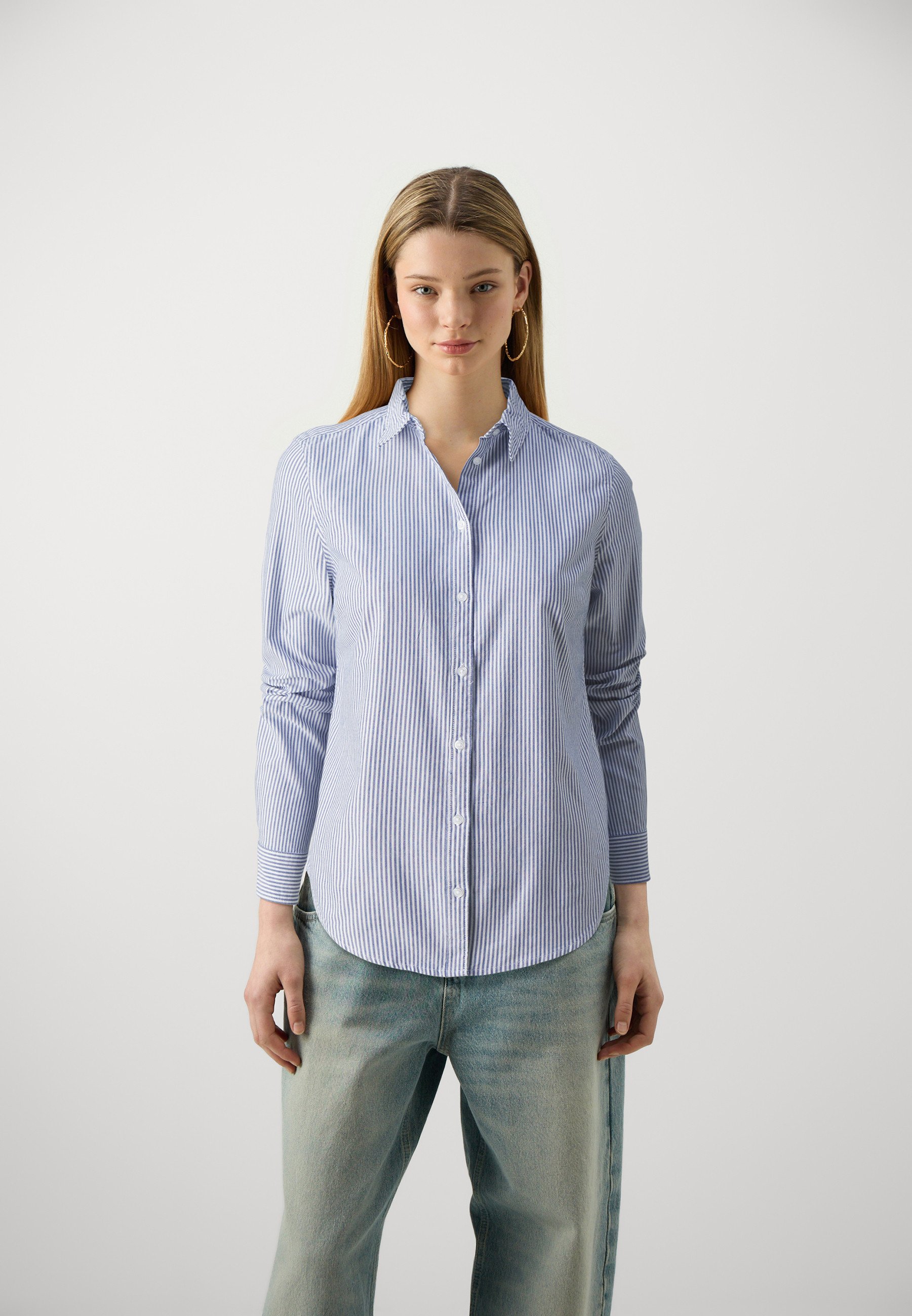 Cobalt blue shirt
