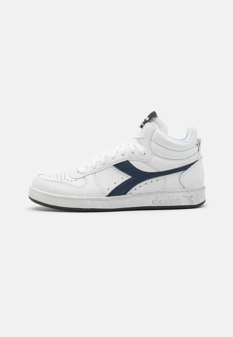 Diadora - MAGIC BASKET DEMI ICONA UNISEX - Höga sneakers - white /blue caspian sea, Förstora