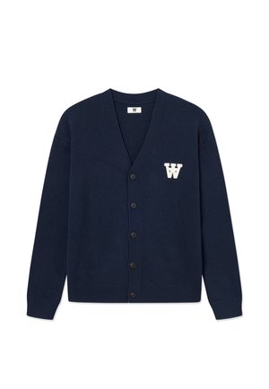 DOUBLE A BY W.W., TAY UNISEX - Cardigan - dark blue