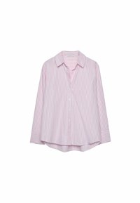 Stradivarius STRIPED  - Bluza s gumbima - pink