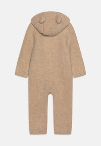 Huttelihut PRAM SUIT EARS UNISEX - Buksedragter - camel melange