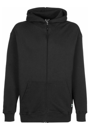 Zip-up sweatshirt - black