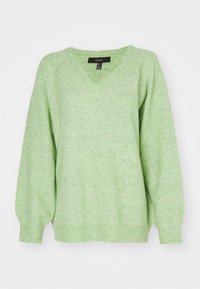 Vero Moda VMLEAF - Pulover - forest shade