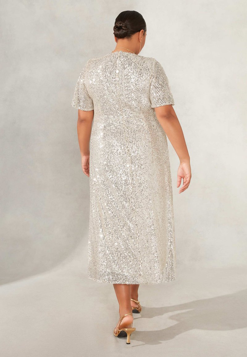 Live Unlimited London RUCHED Robe de soirée champagne/doré ZALANDO.FR