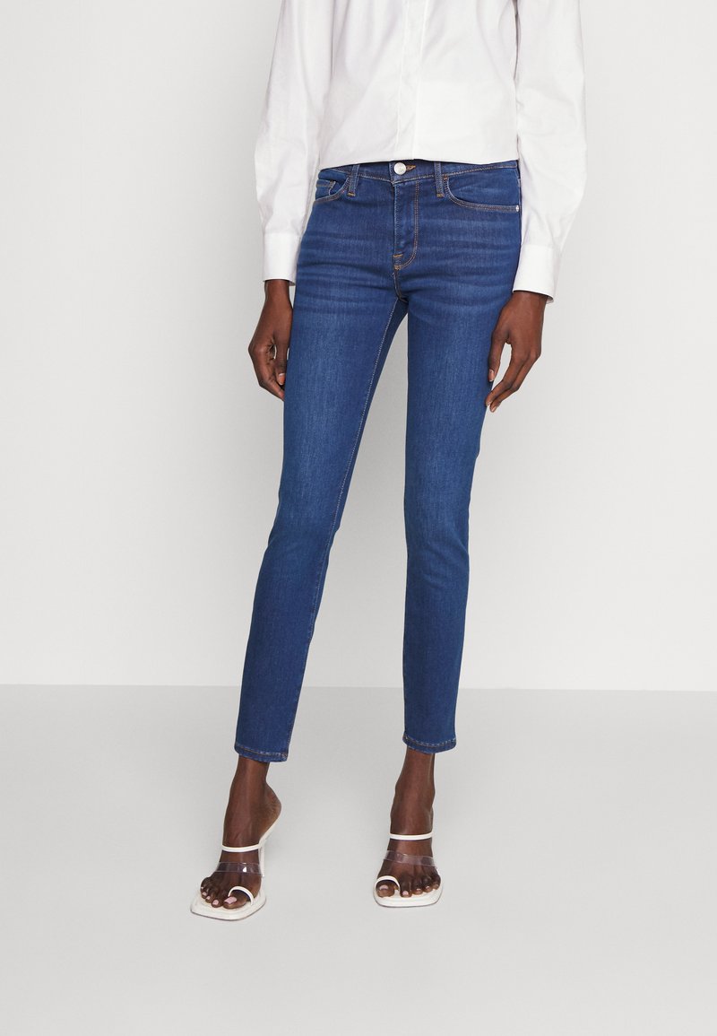 FRAME LE SKINNY DE JEANNE Jeans Skinny Fit dark blue Zalando