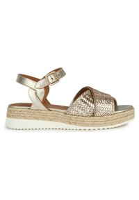 Geox D EOLIE Espadrilles light gold/doré