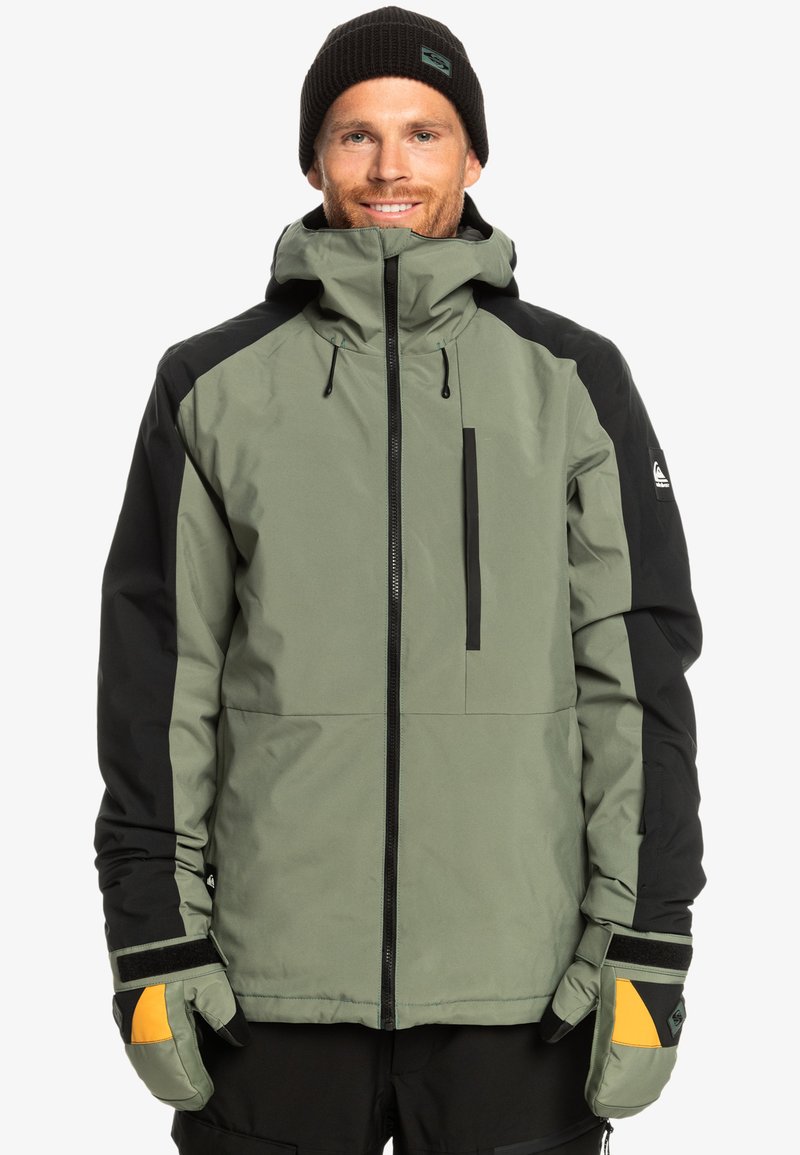 Quiksilver - MISSION FUNKTIONELLE SCHNEE - Snowboardjas - green, Vergroten