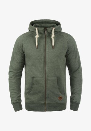 SDVITU - Zip-up sweatshirt - olive